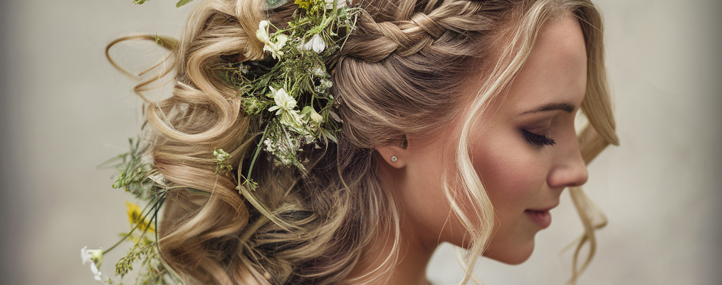 coiffure mariée tresse